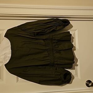 Banana Republic Olive Long Sleeve Dress shirt , size S